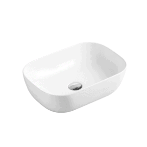 Evea Rectangle Above - Counter Basin (460x320x135 mm, High Gloss White)