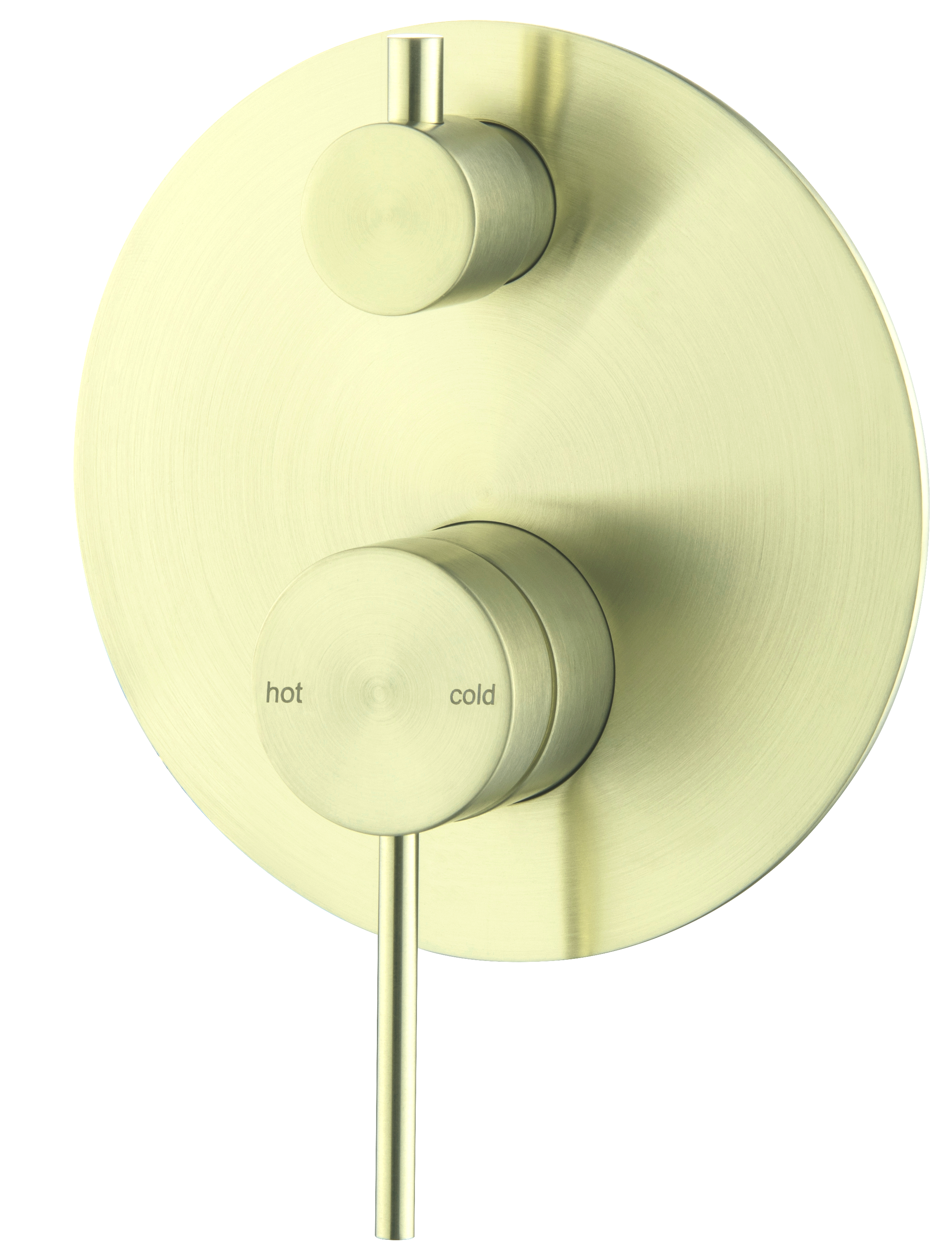 Hot Deal! Brushed Gold 1P Mica Shower Mixer with Diverter for Enhanced Showering