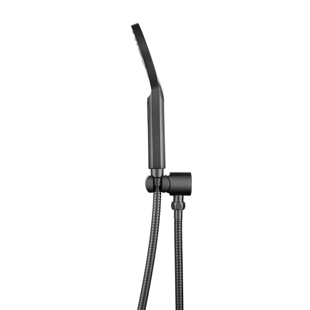Mica Brushed Gun Metal Wide Hand Shower - Upgrade Your Shower!