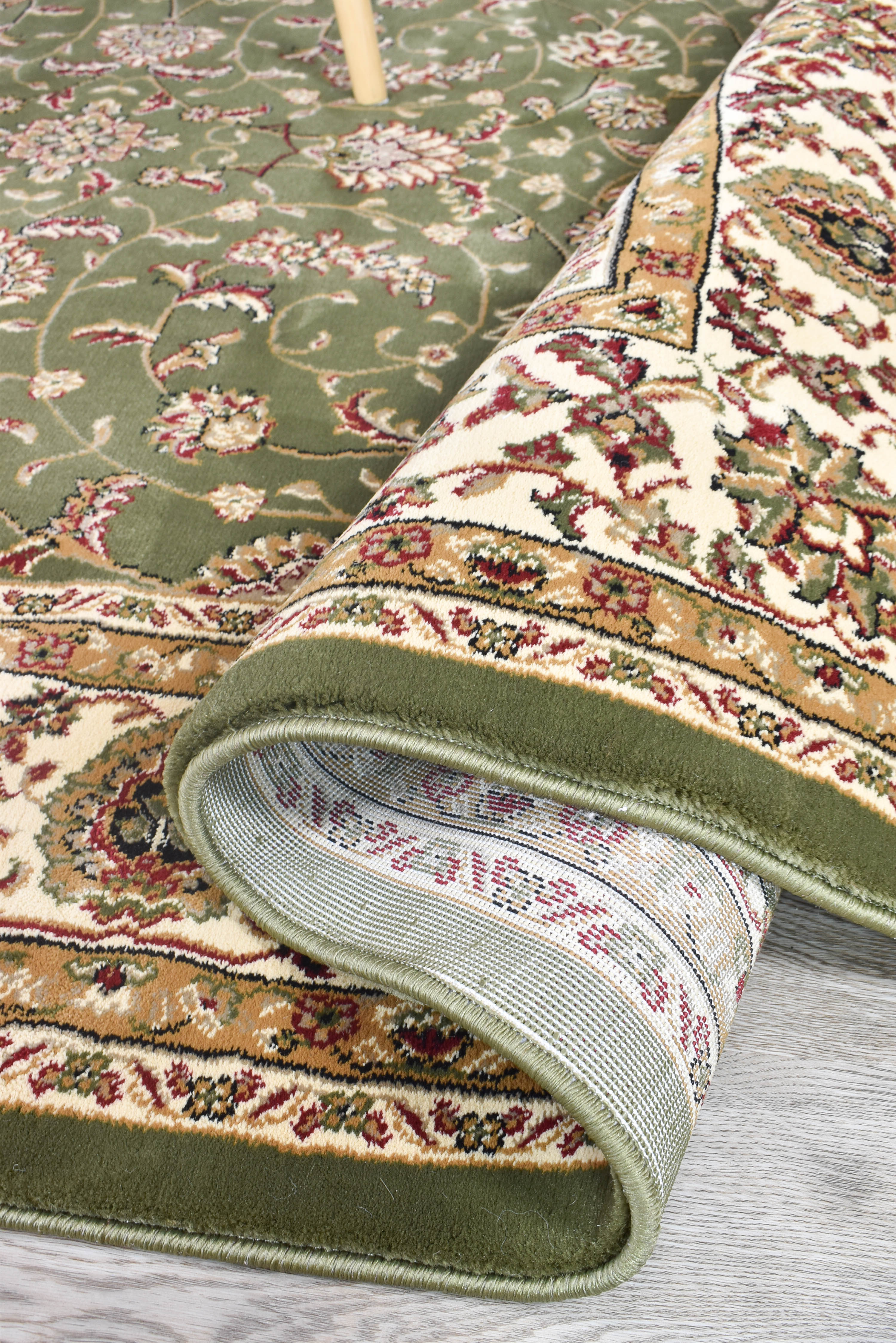 Exclusive Sale! Granada 79 Green Turkish Power - Loomed Rugs for Classical Decor