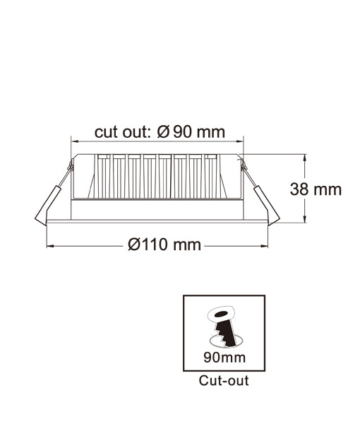LED Recessed Downlights with Motion Sensor: Ideal for Efficient Lighting