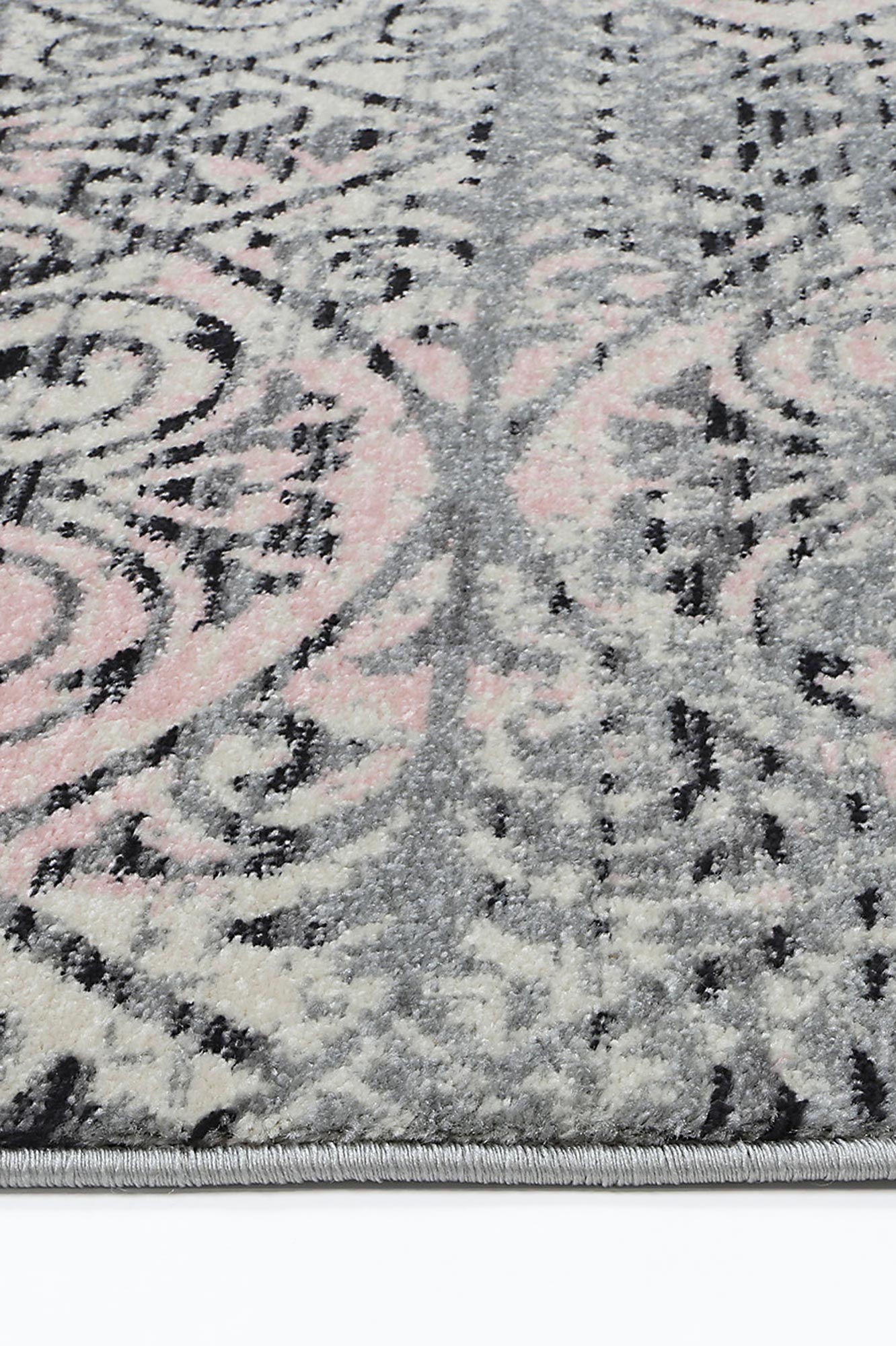 Hot Sale! Exquisite Katherine Pink and Ash-colored Area Rug for Your Home