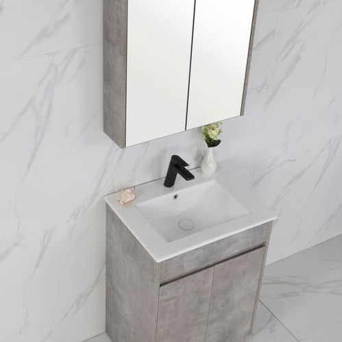 Exclusive LOLA Freestanding Vanity in Stylish Grey - Available in All Sizes