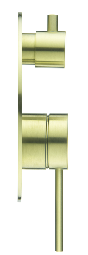 Hot Deal! Brushed Gold 1P Mica Shower Mixer with Diverter for Enhanced Showering
