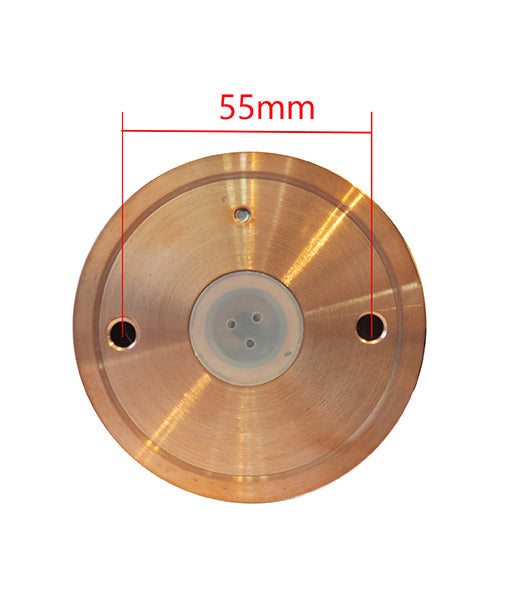 Lightweight Copper GU10 Exterior Adjustable Wall Pillar Spot Light IP54 - 2 - Year Warranty