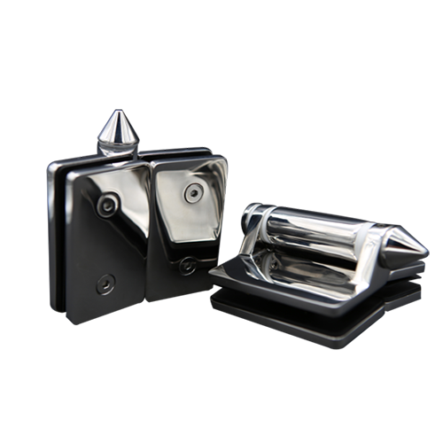 Heavy Duty 180° Self - Closing Glass - to - Glass Pool Hinge with Spring - Ideal for Pool Fencing