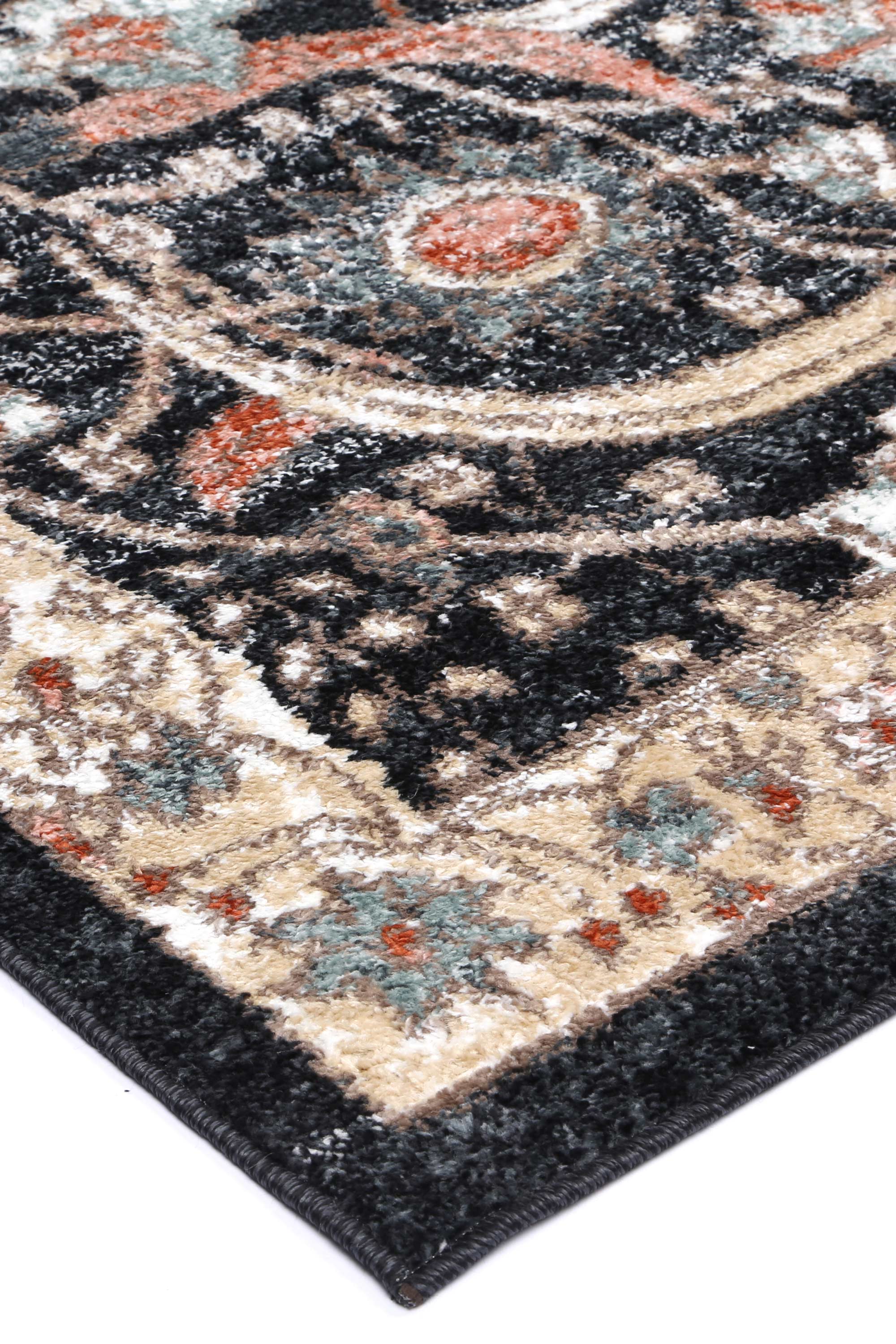 Hot Deal! Anatolia Traditional Cream Charcoal Rug