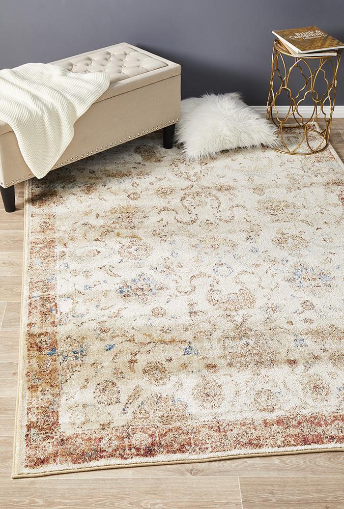 Hot Deal! Anastasia Ivory Rug 253
