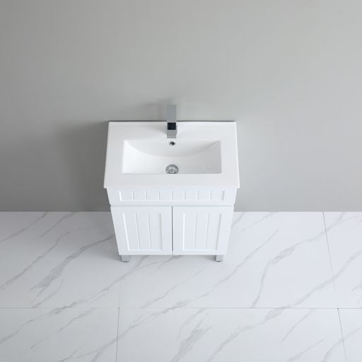 Acacia Shaker PVC Floor Vanity 600 - Premium Quality
