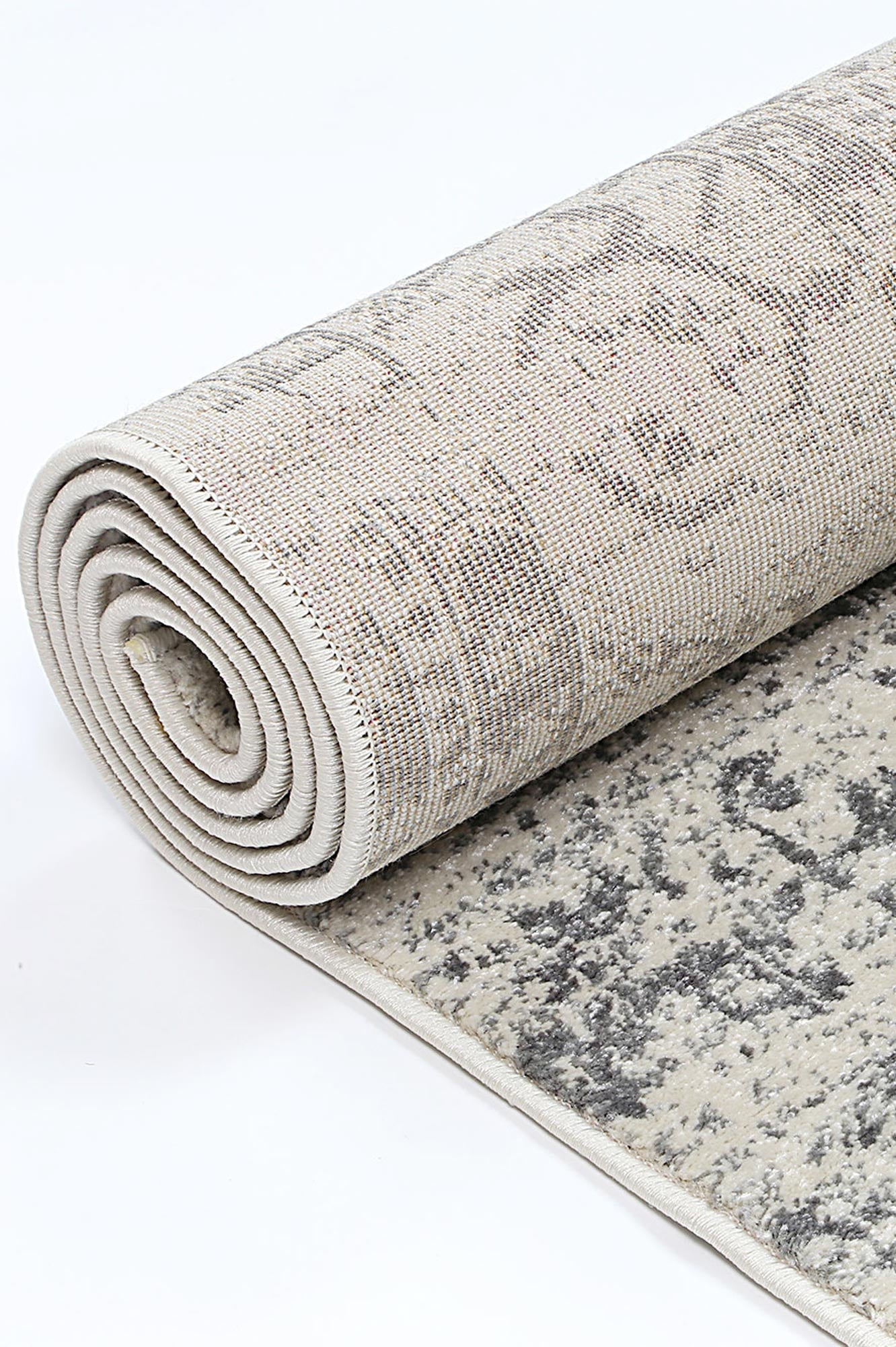 Exclusive Audrey Ivory & Grey Rug - A Must - Have
