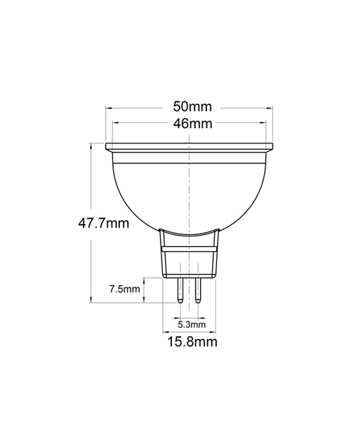 Hot Sale! 6W MR16 AC/DC LED Globes
