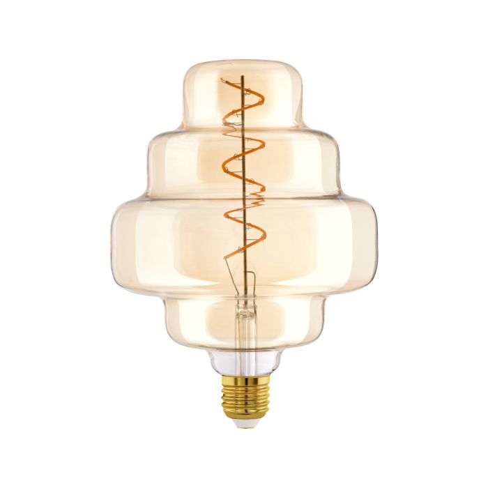 4W E27 LED Amber Globe - 150mm | Hot Sale