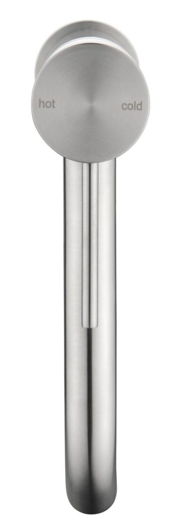 Brushed Nickel Mica Tall Basin Mixer - Elegant and Functional