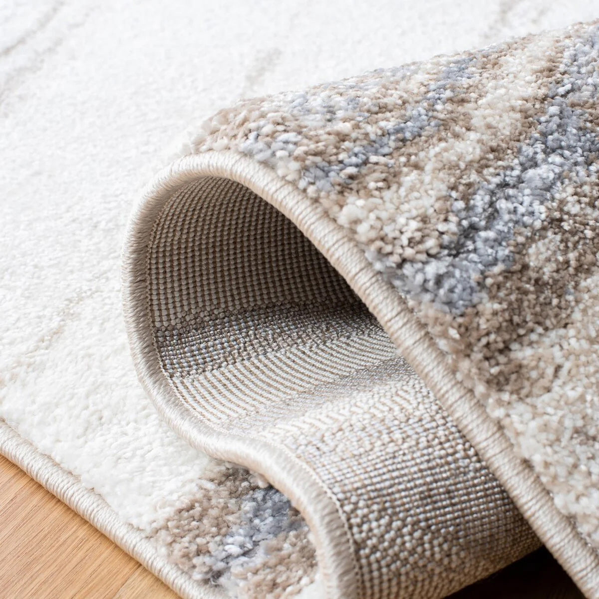 Hot Sale! Mineral 333 Ivory Power Loomed Area Rug for Home Decor