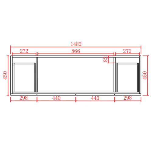 ACACIA Shaker Matte White PVC Wall - Hung Vanity 1500mm (Single or Double Bowl Option)