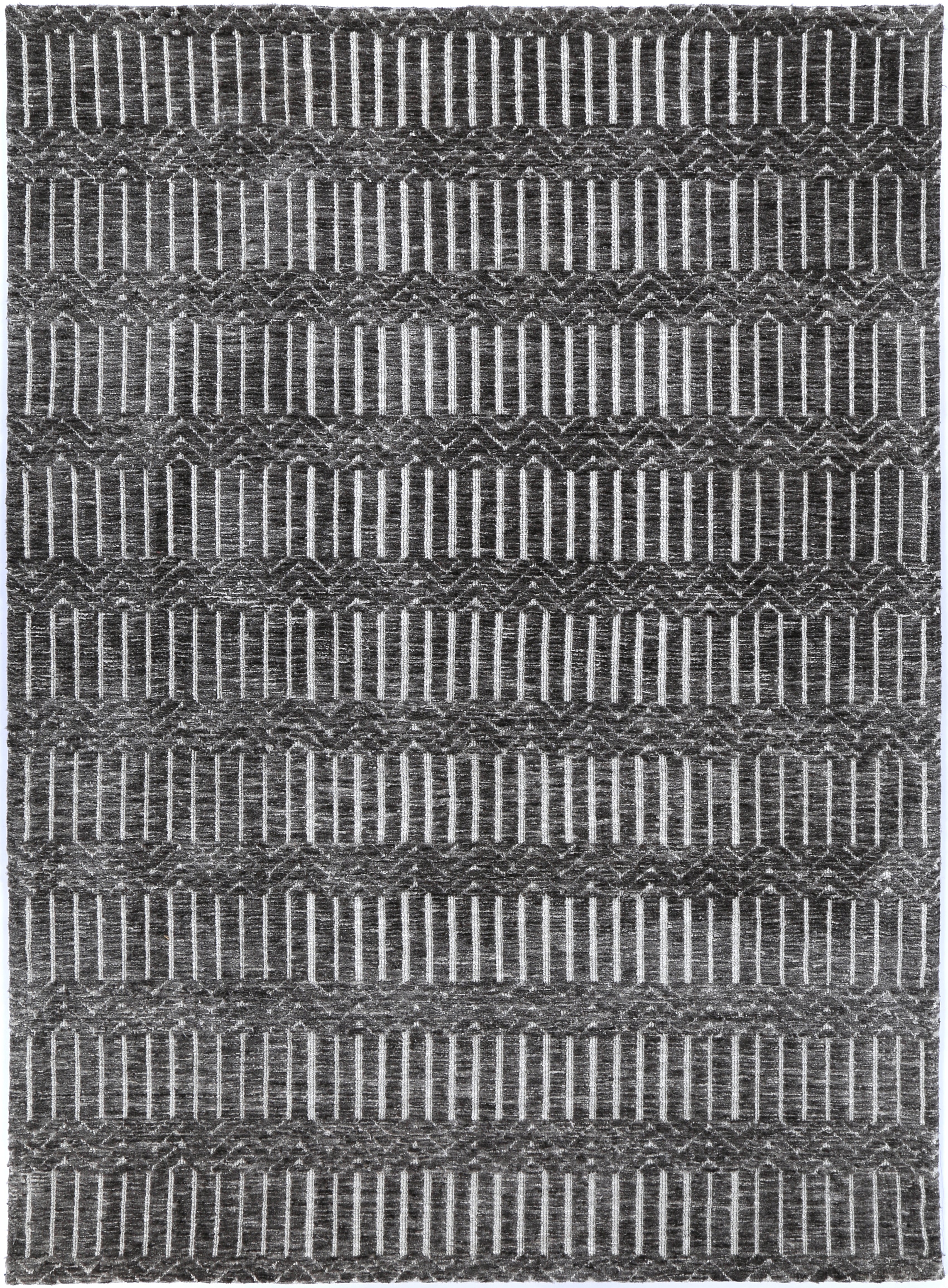 Hot Sale! Ambarsar Attari Rug in Grey Cotton Blend for Any Interior