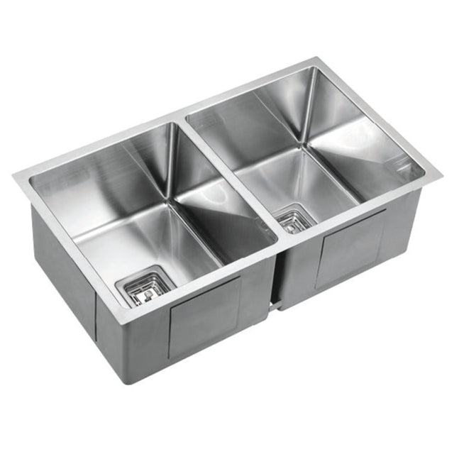 Hot Sale! POS 775×450×235mm Stainless Steel Kitchen Double Sink
