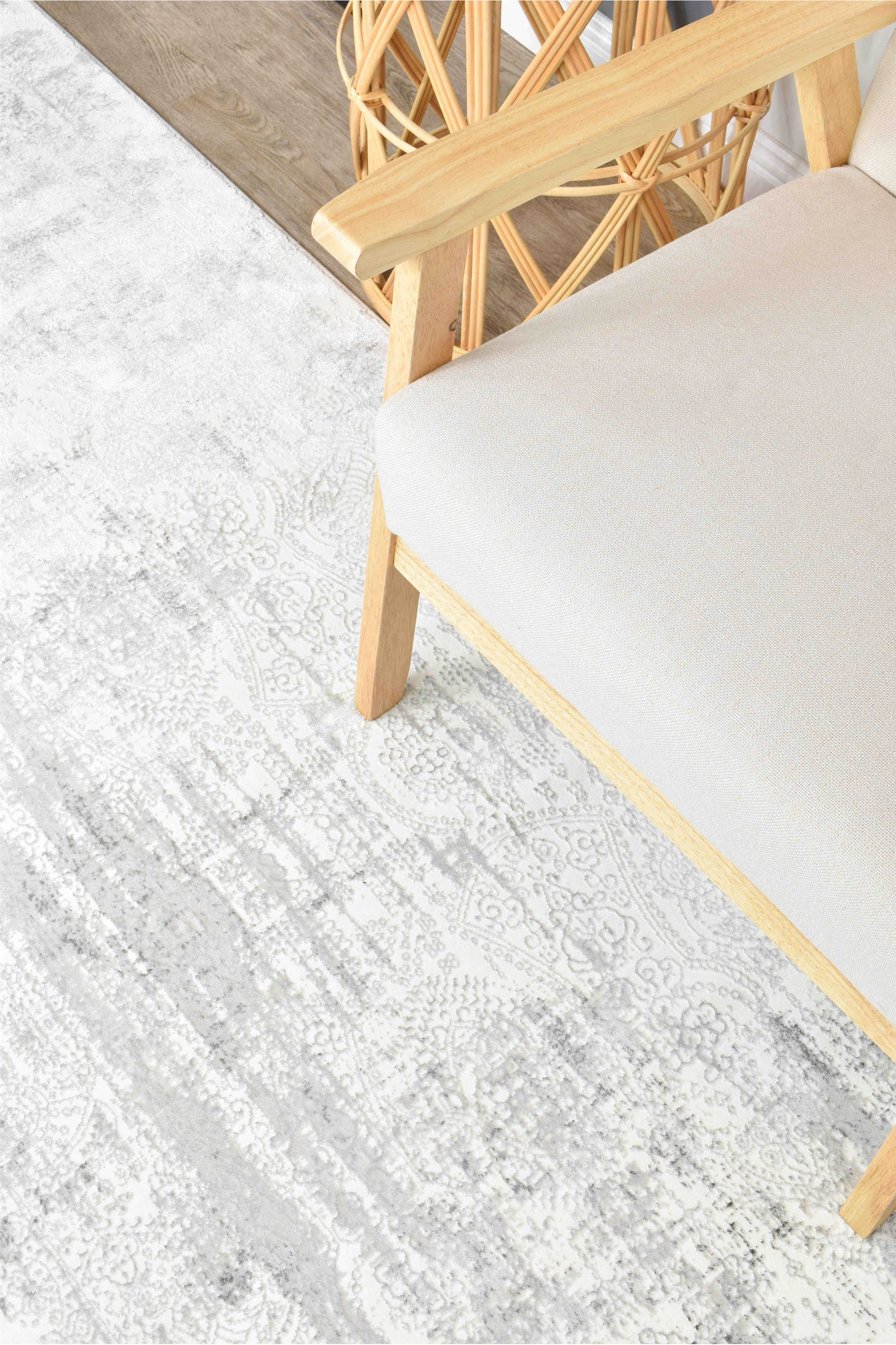 Harmonia 27084A Beige Polypropylene Rug with Soft Pile and Silky Sheen