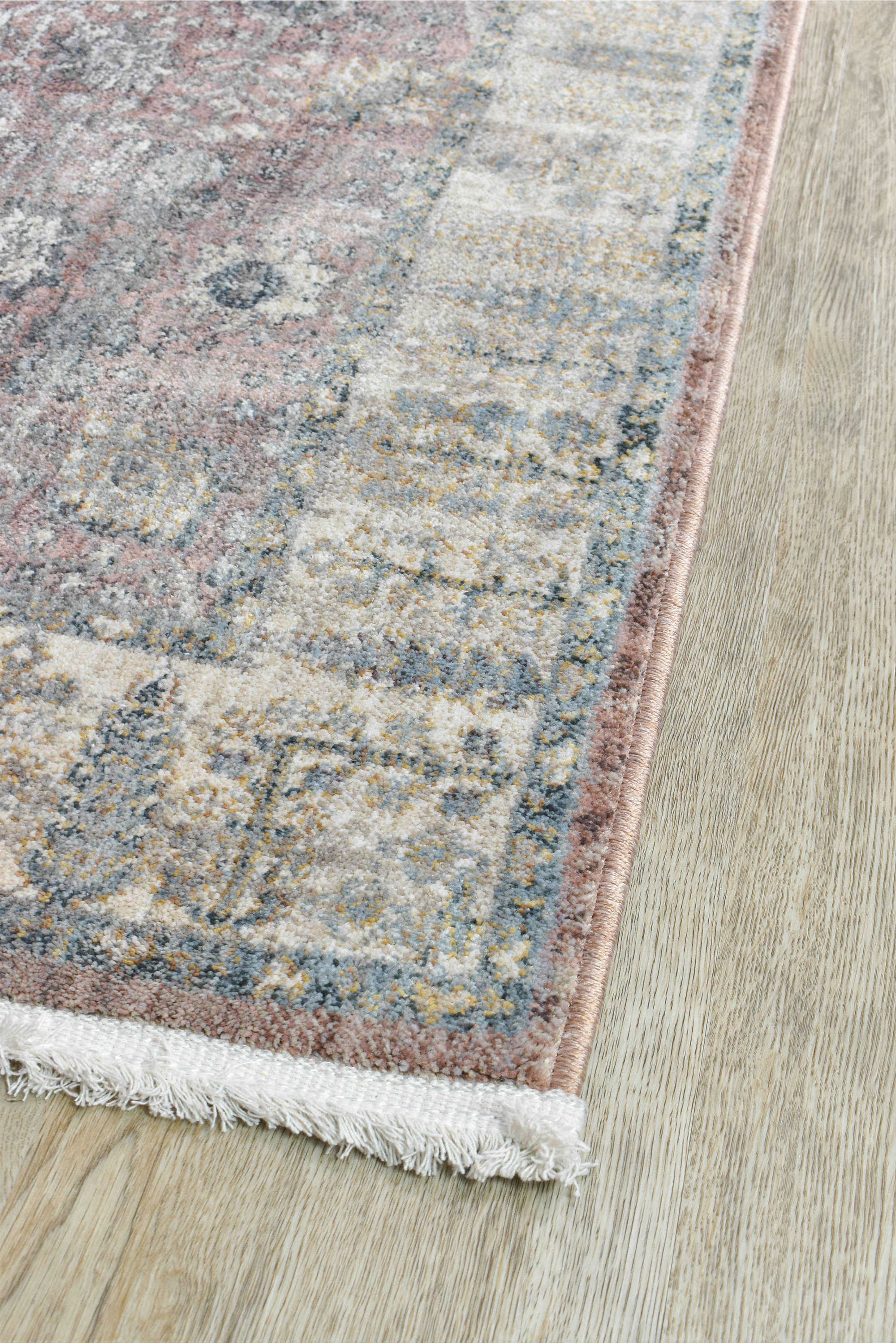 Hot Sale! Novara 0B568A Pink Rose Balm Runner Rug for Home Decor