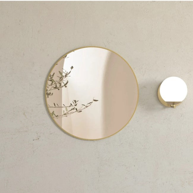 Hot Sale! 700x700mm London Style Round Mirror with Brushed Gold Finish
