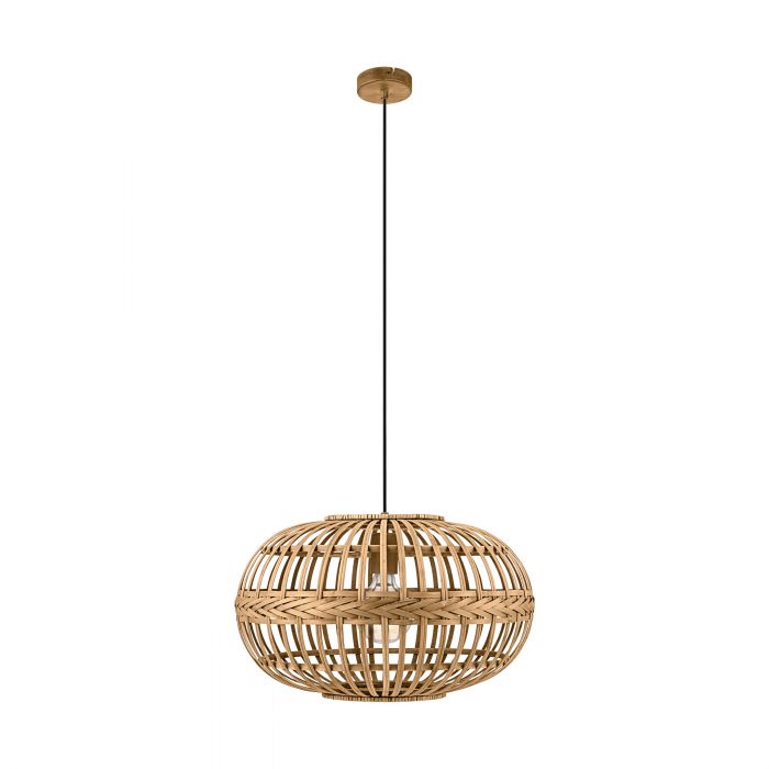 Hot Sale AMSFIELD Natural Cane Finish Pendant Light for Living Areas