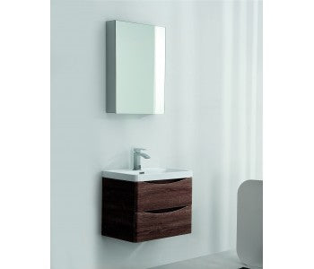Hot Deal: ANCONA 600mm Rose Wood Wall - Hung Vanity