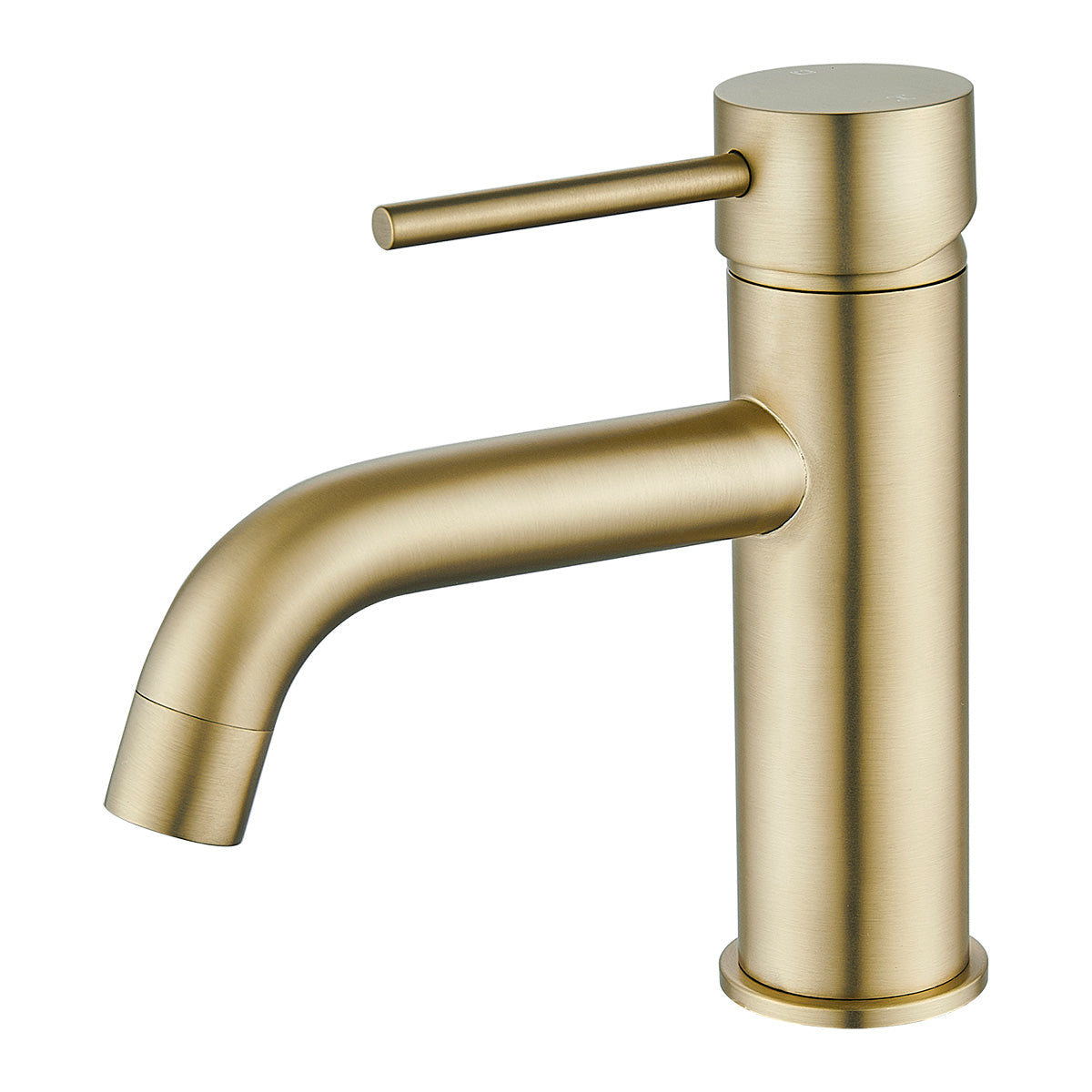 Brushed Gold Ideal Basin Mixer with 35mm Cartridge