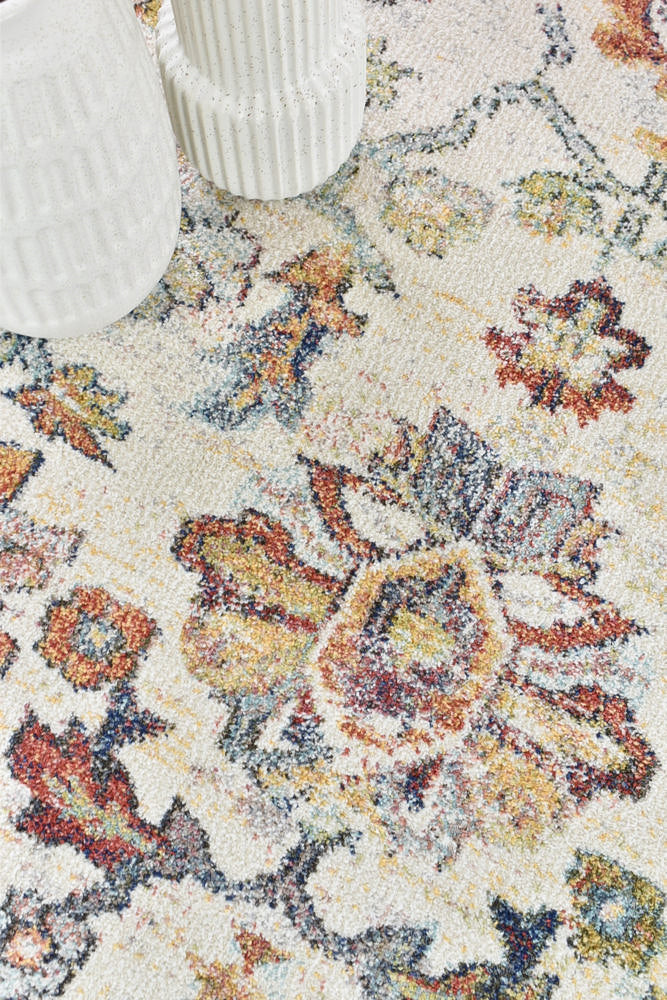 Hot! Morocco Navy Cream Rug 0394A