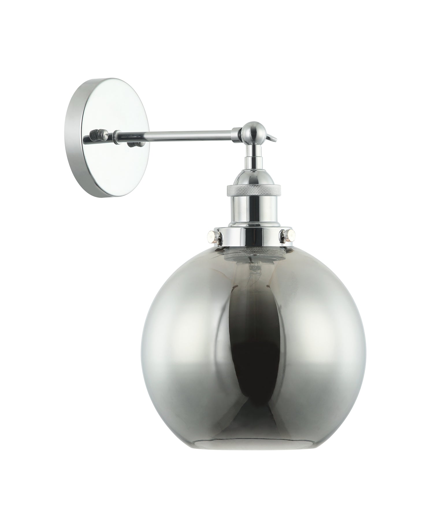 PESINI: Stylish Interior Swing Arm Wall Lights with Antique Brass/Chrome Highlight