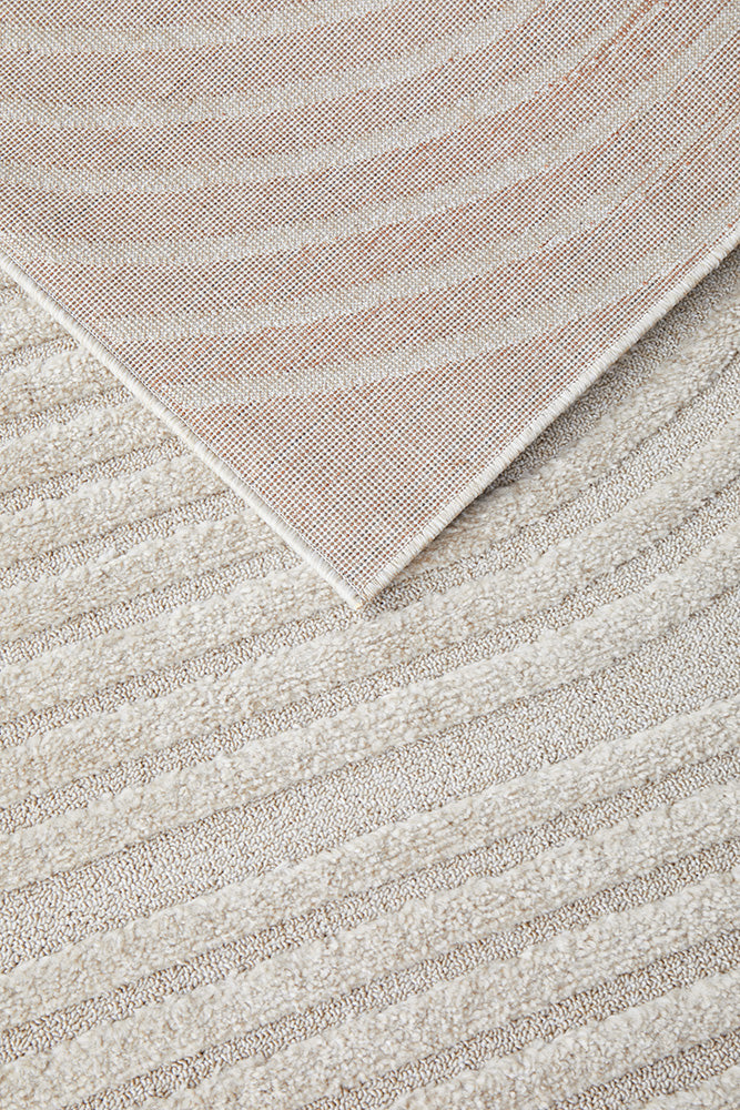 Beige Mid - Century Inspired Carl Runner Rug by Lotus