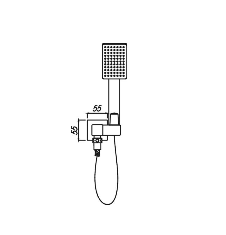 Hot Deal! Eric Luxury Black Handheld Shower for a Superior Bathroom Experience