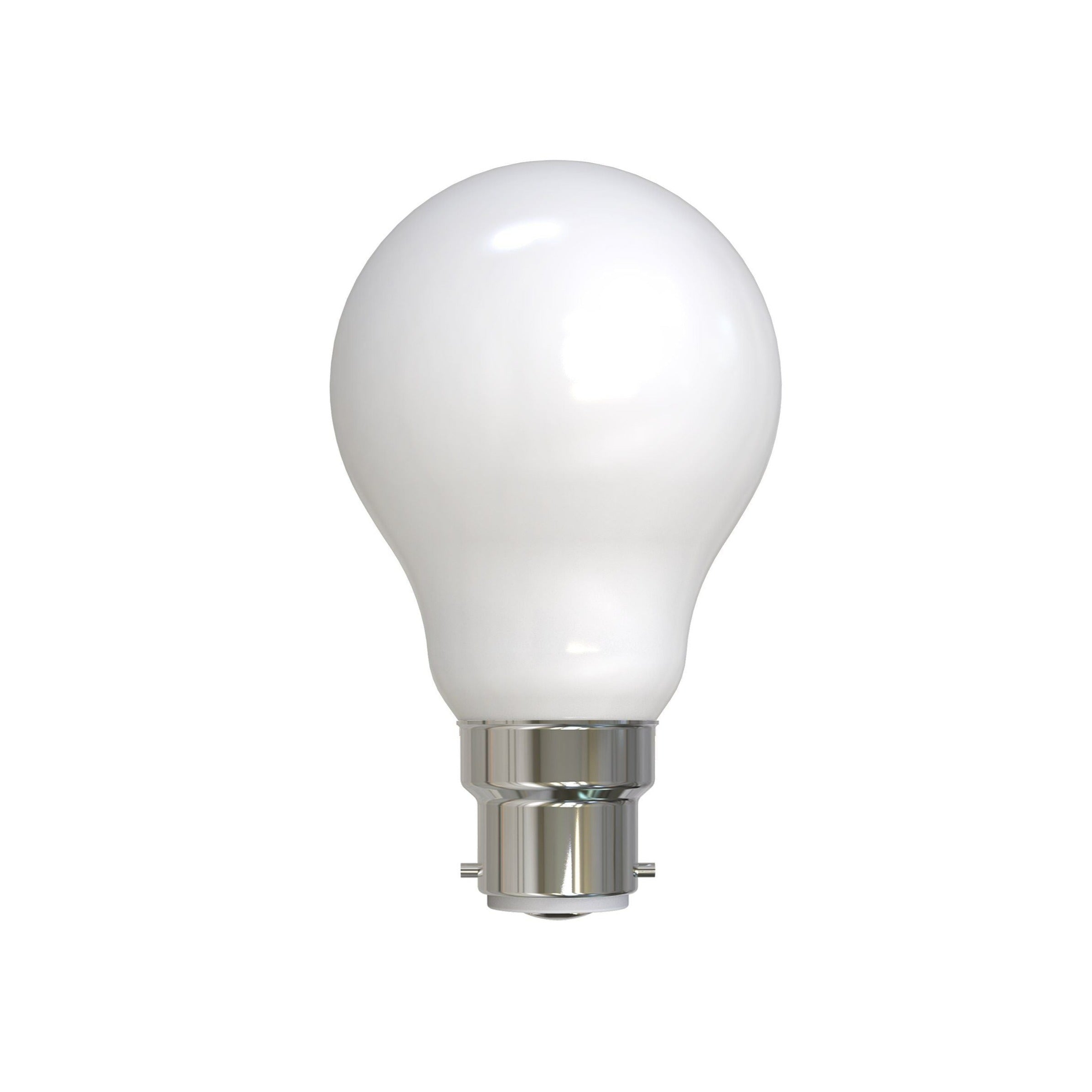 6-Pack 9W B22 LED A60 Frosted Warm White Globe - Great Value!