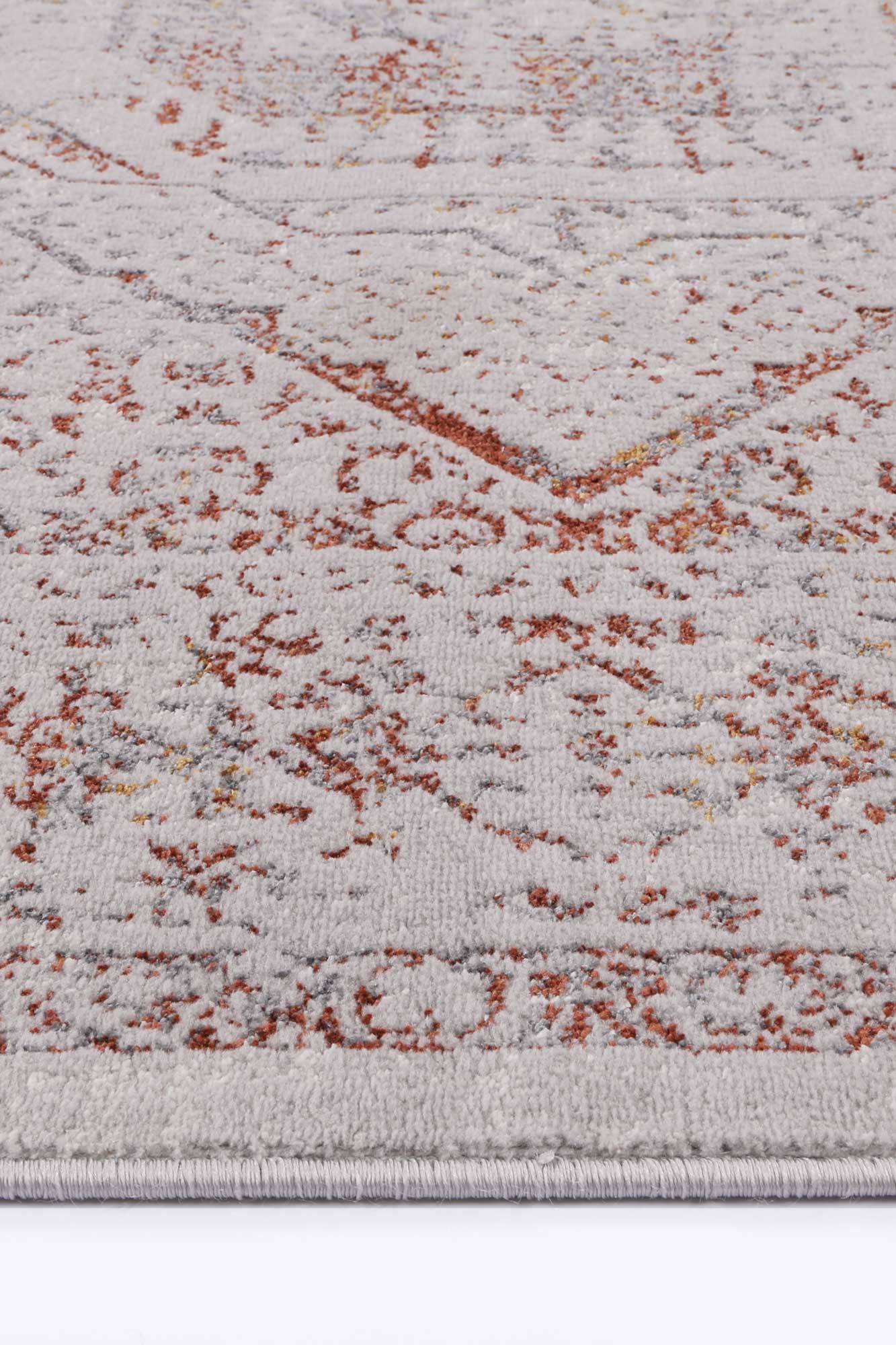 Hot Sale! Malo Luna Traditional Red Cream Rug for Your Home Decoration