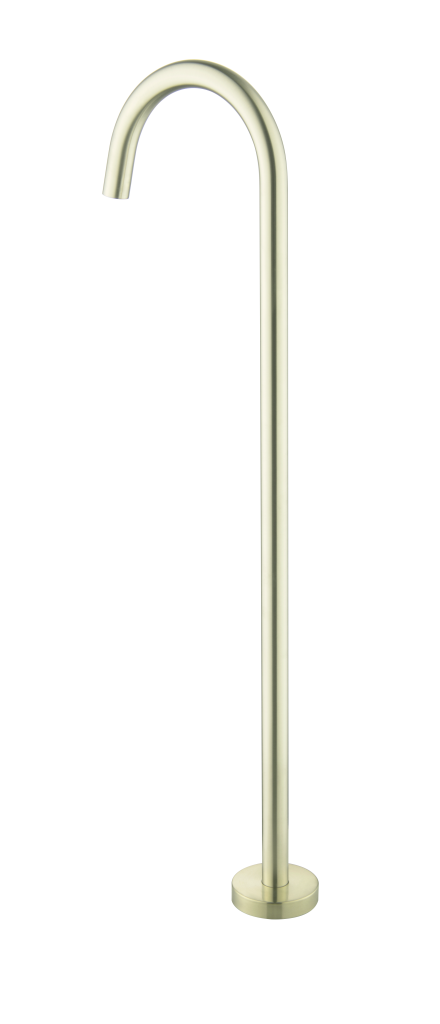 French Gold Mica Freestanding Modern Bath Spout for Bathroom Upgrade