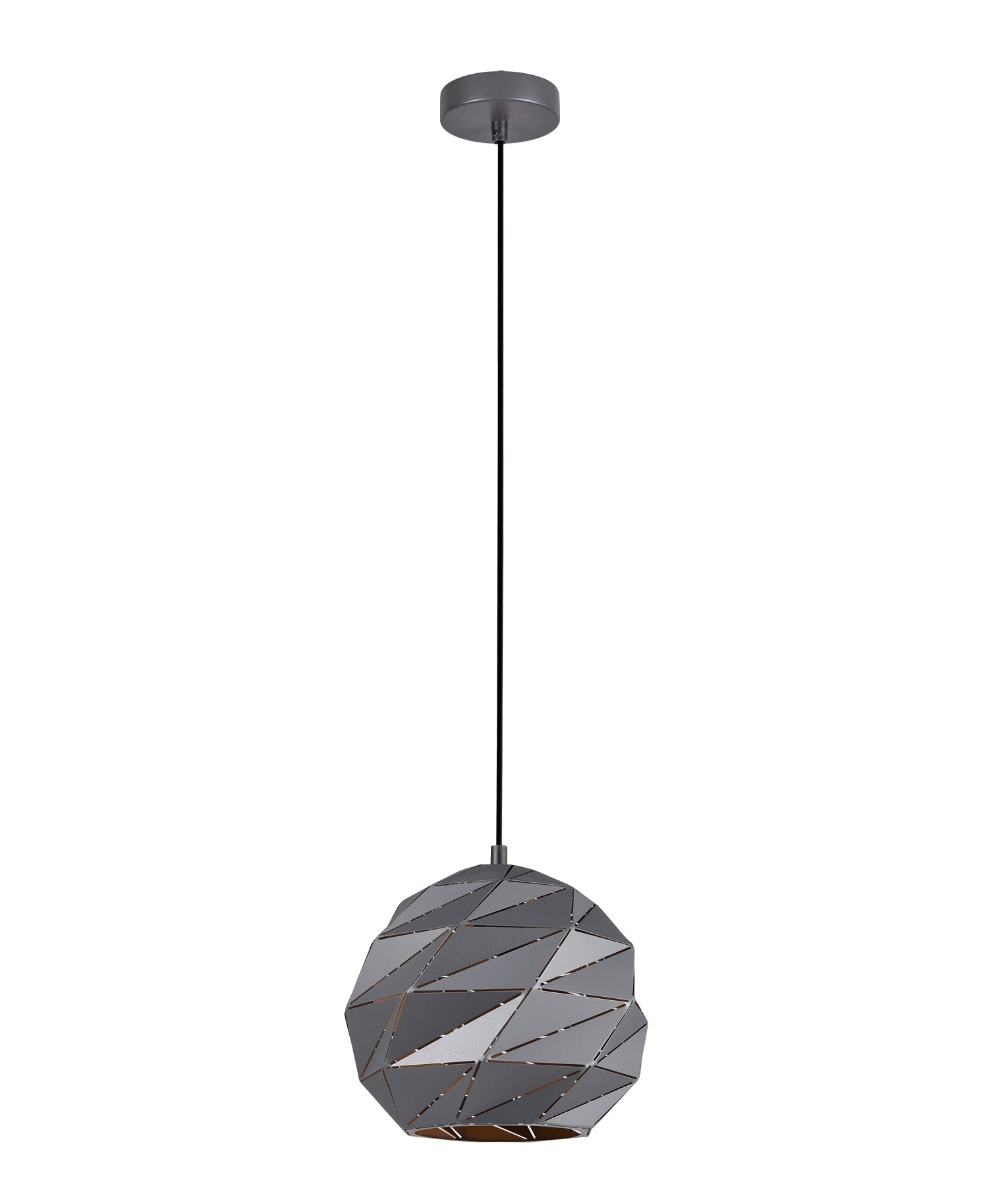 Hot Sale! Interior Iron Dome Origami Style Single Pendant Lights