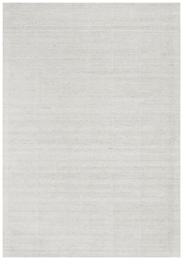 Luxurious Allure Sky Cotton - Rayon Hand - Loomed Rug for Modern Spaces
