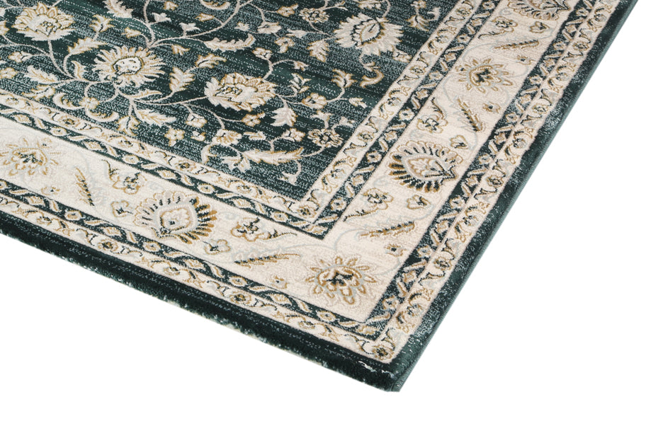 Hot Sale! Oregon Navy Blue Border Area Rug with Vintage Oriental Design