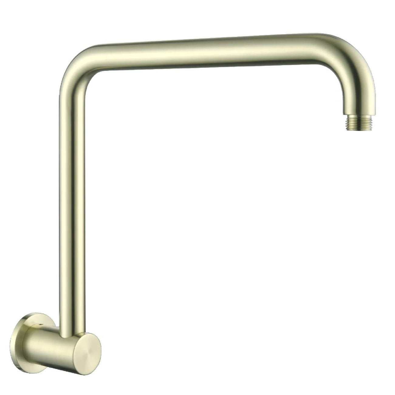Hot Deal! French Gold Mica Adjustable Gooseneck Shower Arm for Optimal Showering