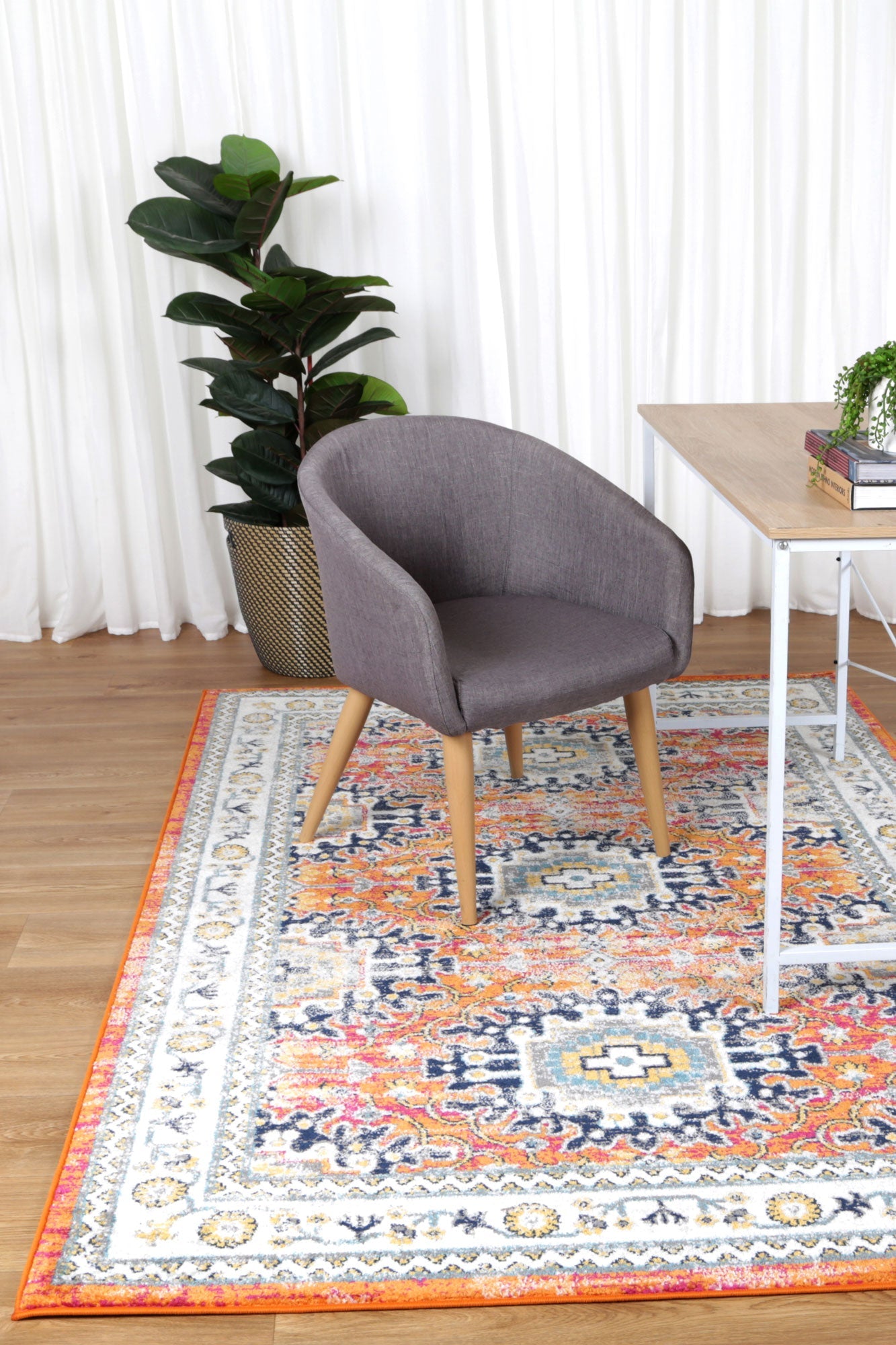 Hot Sale! Traditional Rust Multi Rug from Ligures Collection