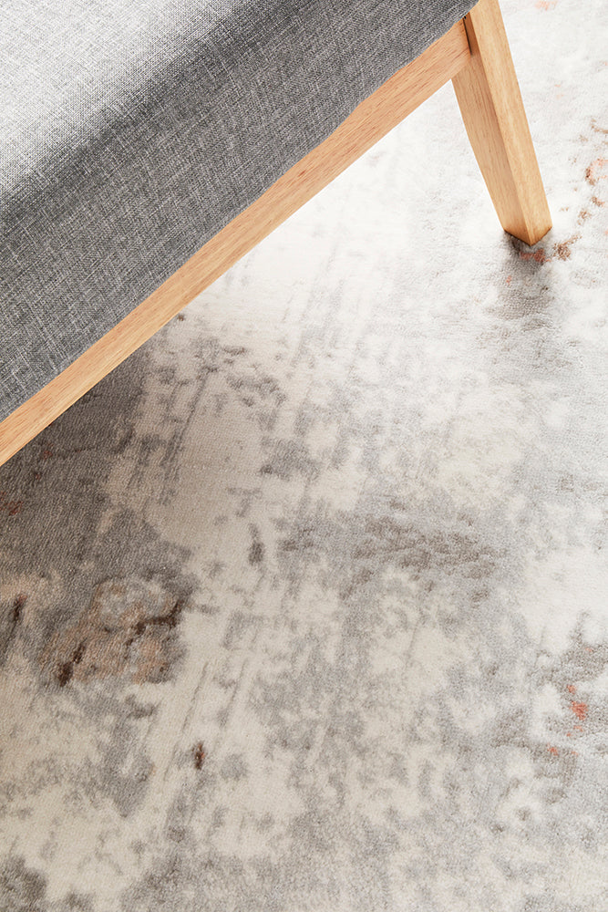 Ultra-Soft Emotion 33 Blush Polyester Rug with Unique Color Blend