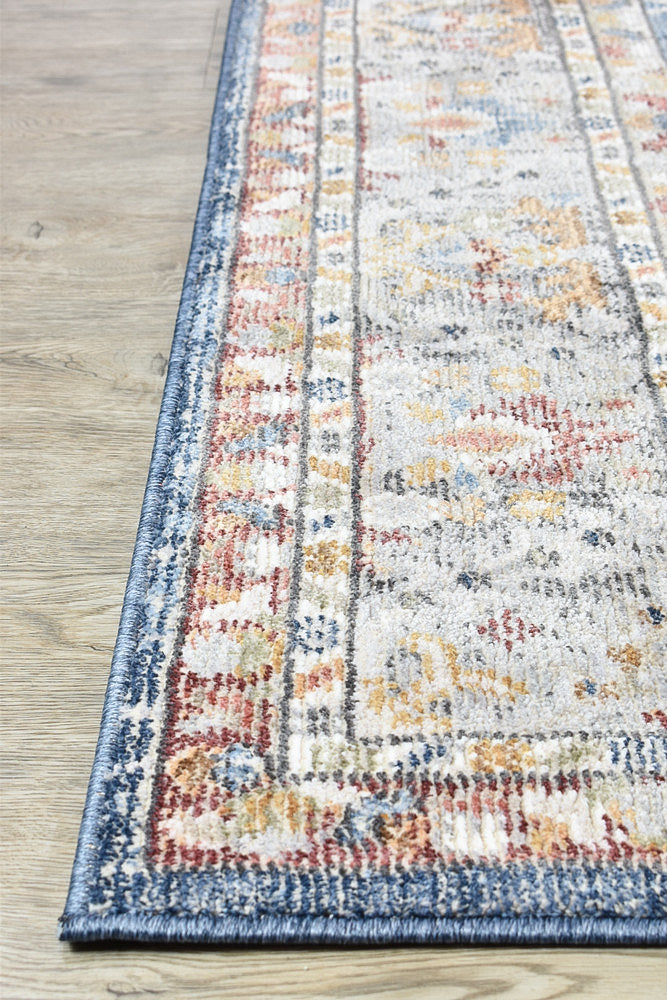 Hot Sale! Medina Machine-Made Polypropylene Dark Blue Floor Rug A156A for Elegant Living Spaces