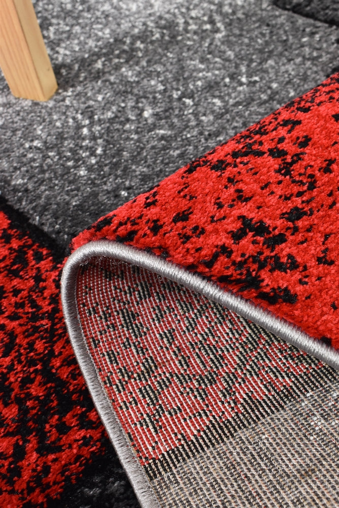 Hot Deal: Novus 97A Grey-Red Rug