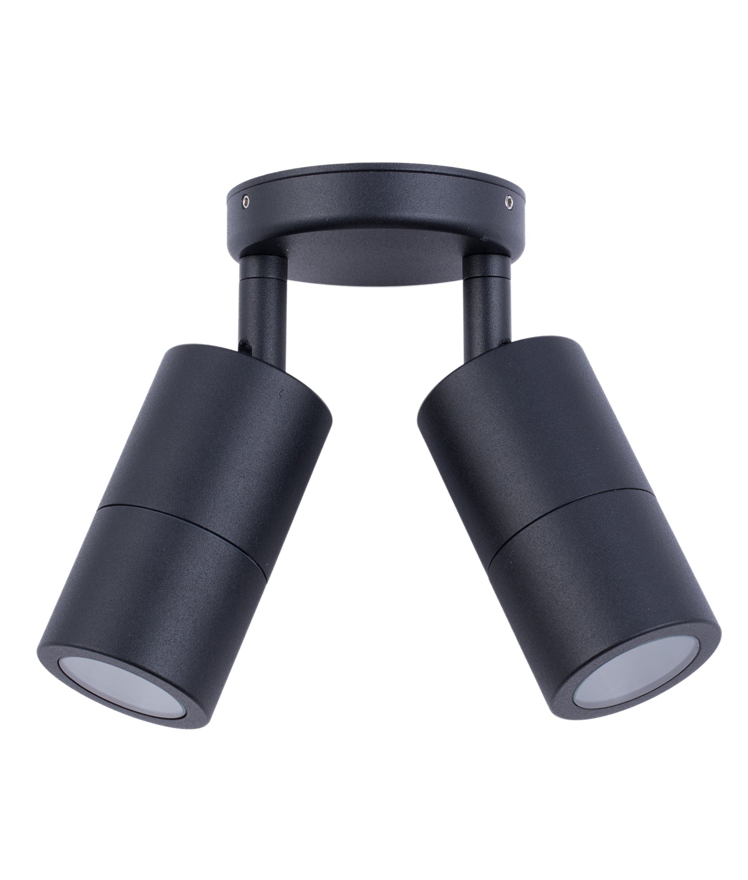 Hot Sale! GU10 Black Aluminium Exterior Wall Pillar Spot Lights IP65