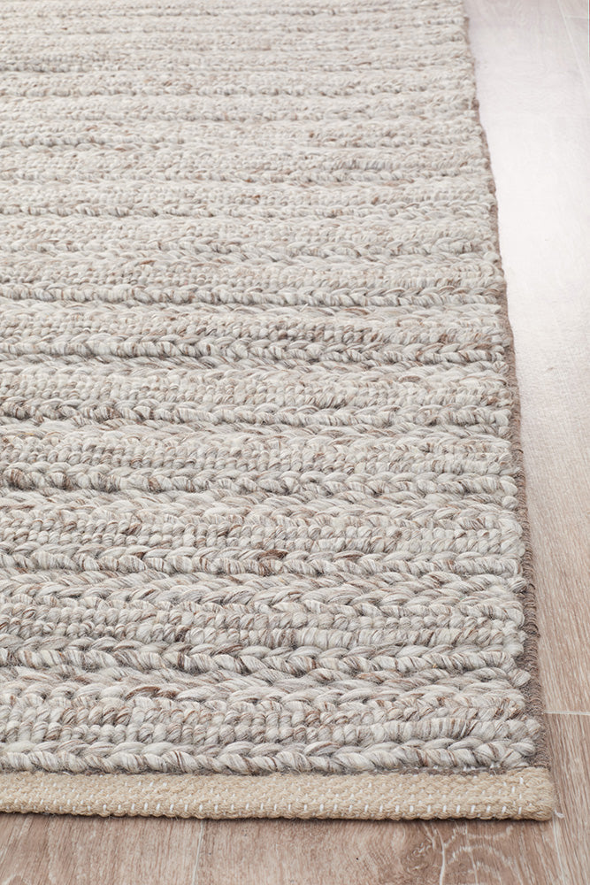 Hot! Harvest 801 Natural Wool & Viscose Rug