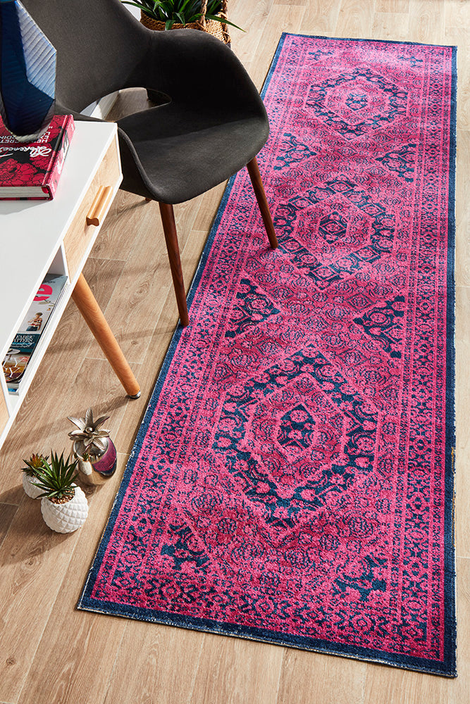 Hot! Magenta Eternal Whisper Vision Runner Rug