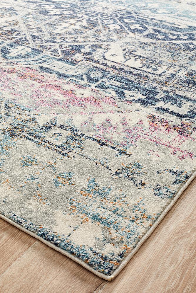 Hot Sale! Museum Layton Blue Runner Rug with Bohemian Design