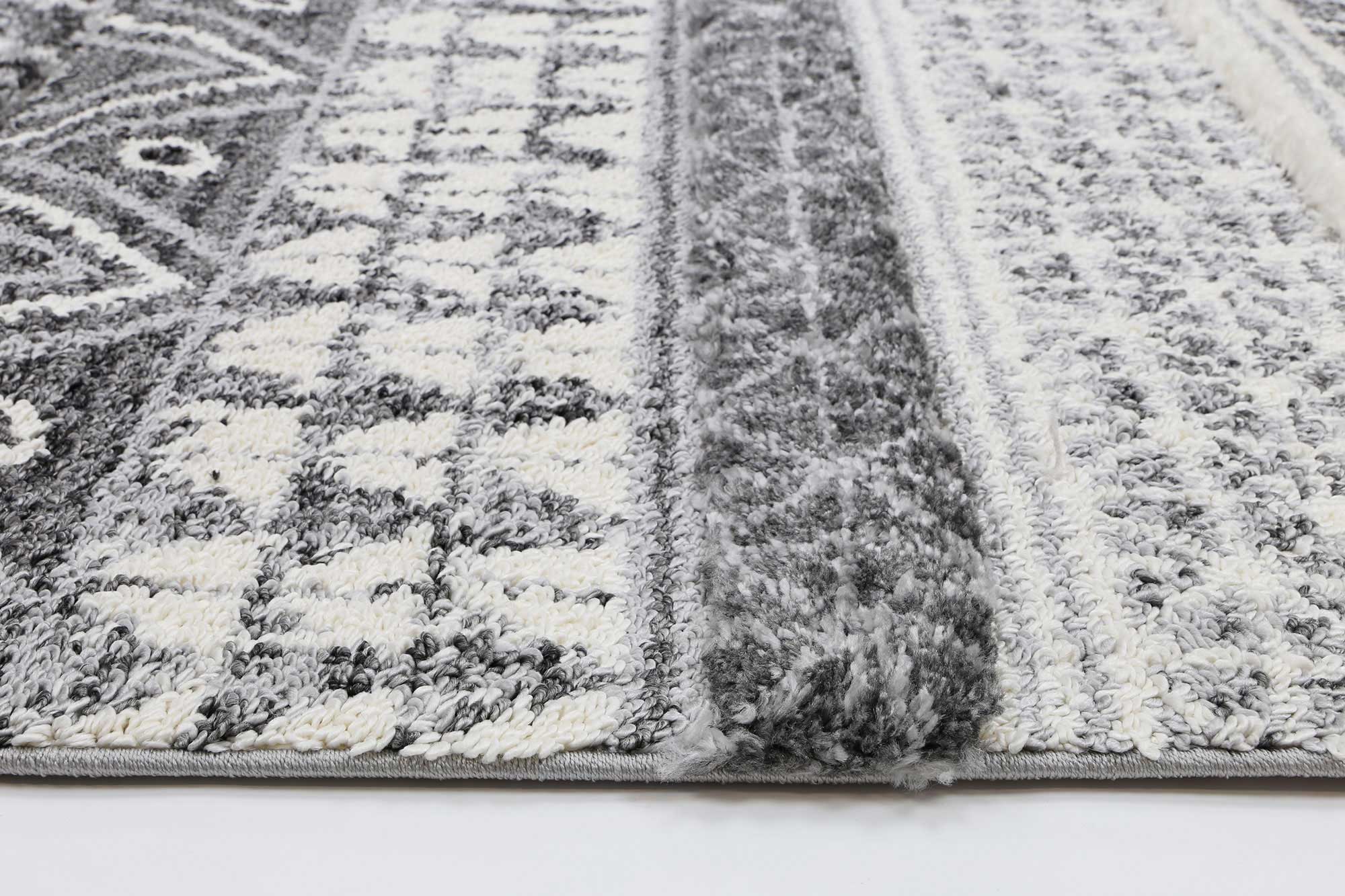 Hot! Mono Tribal Cream Anthracite Rug