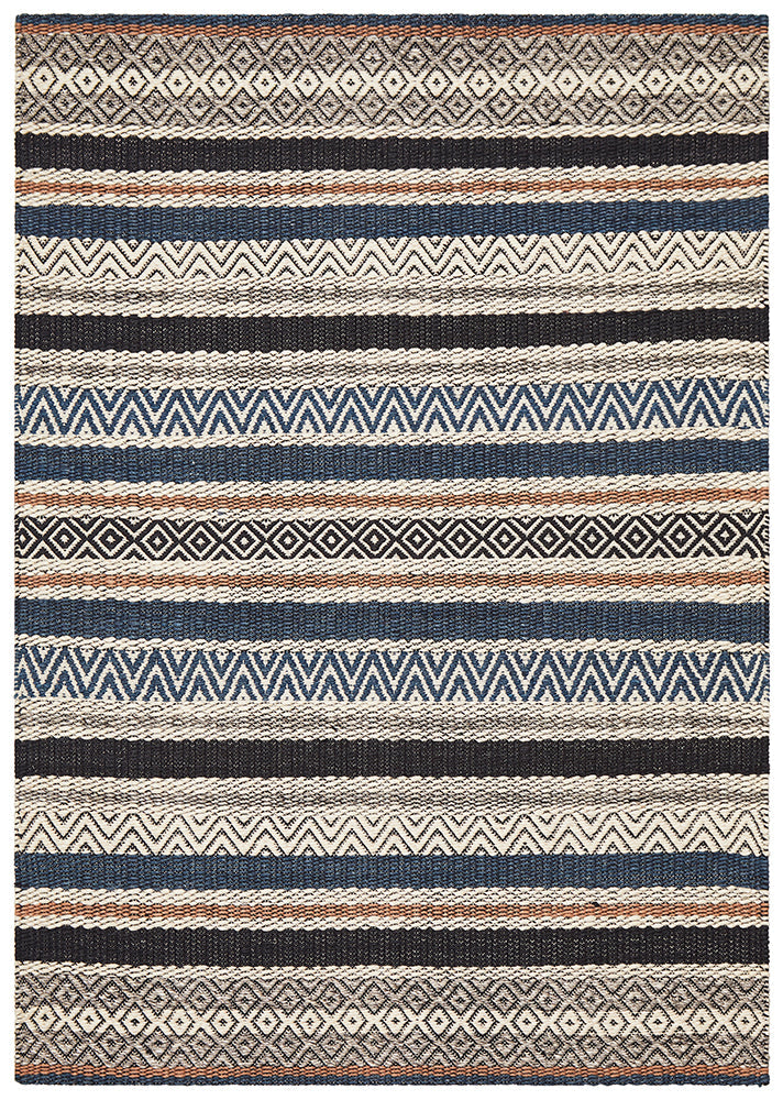 Hot! Miller Swing Denim Rhythm Rug