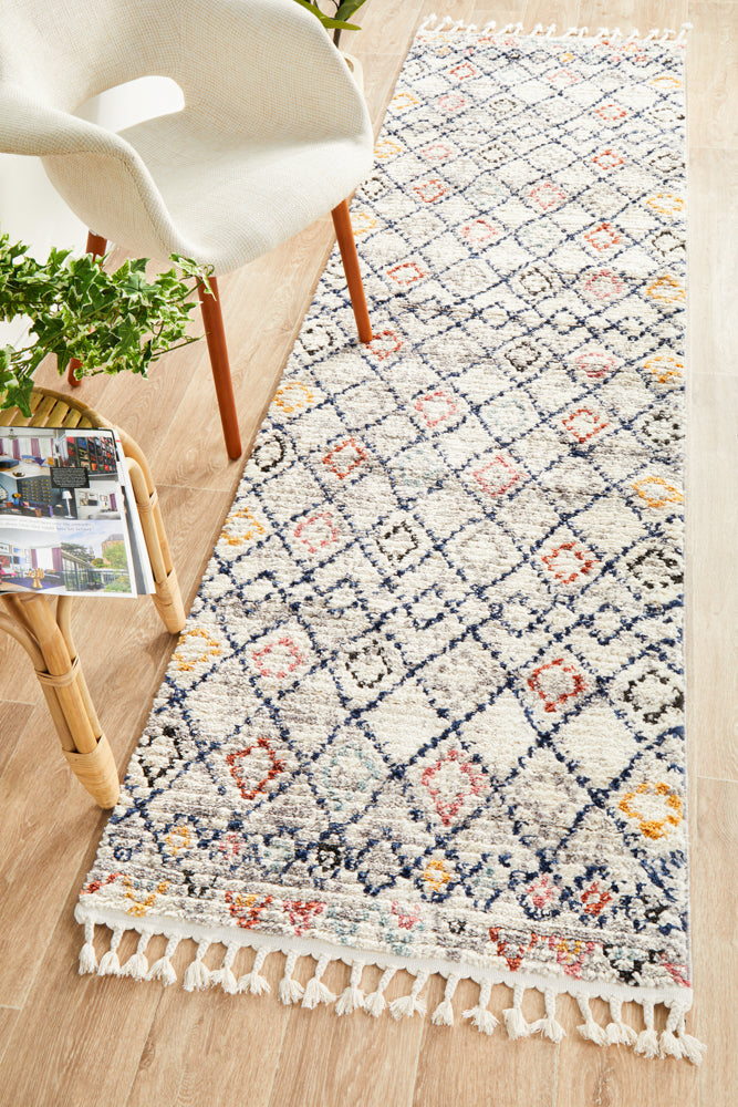 Marrakesh 666 Soft Polypropylene Multi - Runner Rug with Bold Patterns