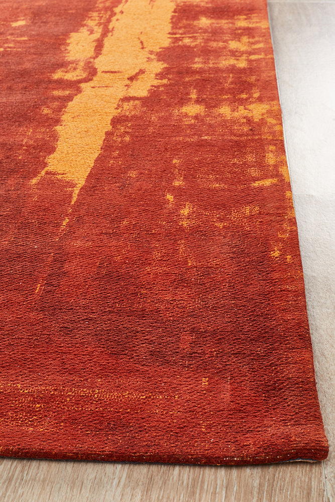 Hot Sale! Magnolia 11 Paprika Area Rug with Rich Autumn Hues